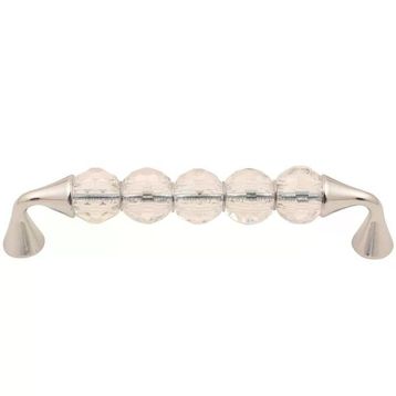 Gürçay İris Kristal 2x128 mm Krom Kulp