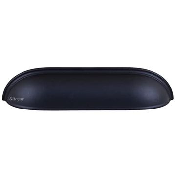 Gürçay Lüks 2x128 mm Çanak Siyah Kulp