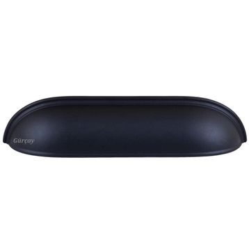Gürçay Lüks 2x128 mm Çanak Siyah Kulp