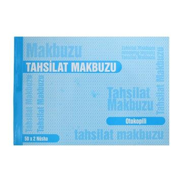 Gürmat Kod:25 Otokopili 14x19 cm 50x2 Nüsha Tahsilat Makbuzu