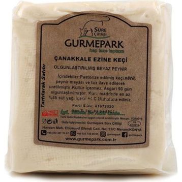 Gurmepark 1 kg Çanakkale Olgunlaştırılmış Keçi Peyniri
