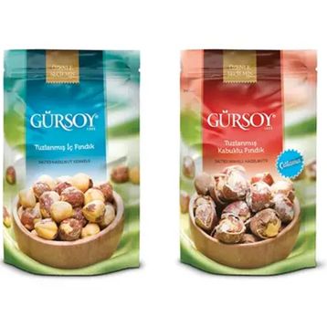 Gürsoy 150 gr Tuzlanmış İç Fındık + 150 gr Kabuklu Fındık