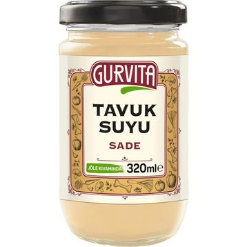 Gurvita 320 ml Sade Tavuk Suyu
