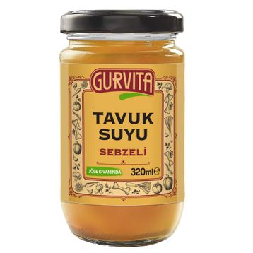 Gurvita 320 ml Sebzeli Tavuk Suyu