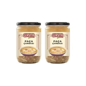 Gurvita 660 ml Jöle Kıvamında Paça Çorbası (2 adet)