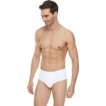 Güryıldız 24501 Beyaz 12 Adet Erkek Büyük Beden Penye Slip Külot