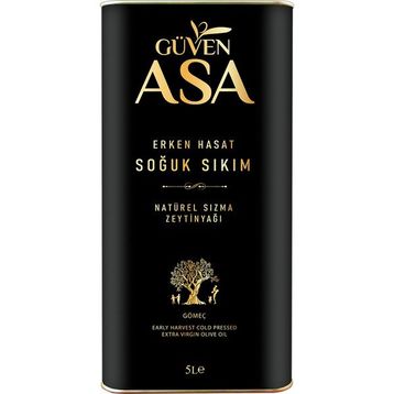 Güven Asa 5 lt Erken Hasat Soğuk Sıkım Zeytinyağı