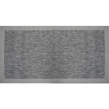 Güven Collection Nature Rustic Gri 120x180 cm Bordürlü Sisal Halı