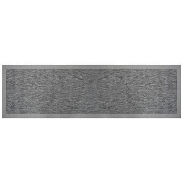 Güven Collection Nature Rustic Gri 80x300 cm Bordürlü Sisal Halı