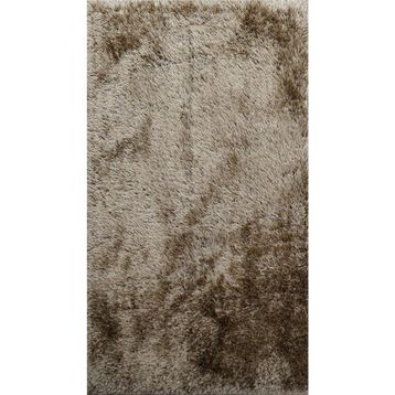 Güven Collection Shagi 1350 60 Kahverengi 80x150 cm Overloklu Halı