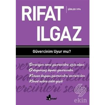 Güvercinim Uyur mu - Şiirler 1974 - Rıfat llgaz