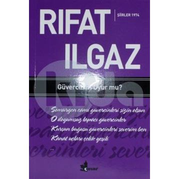Güvercinim Uyur mu - Şiirler 1974 - Rıfat llgaz
