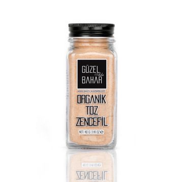 Güzel Ada Gıda 40 gr Organik Toz Zencefil