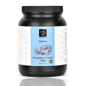 Güzel Ada Gıda Organik 1000 ml Hindistan Cevizi Yağı