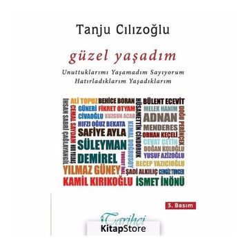Güzel Yaşadım - Tanju Cılızoğlu