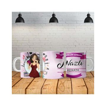 Güzellik Uzmanı Baskılı Kupa