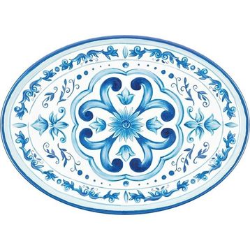 Guzzini Blues 50x36x3 CM Kayık Tabak