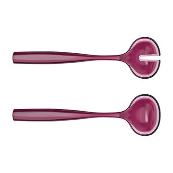 Guzzini Dolce Vita 28 CM Mor Salata Servis Seti