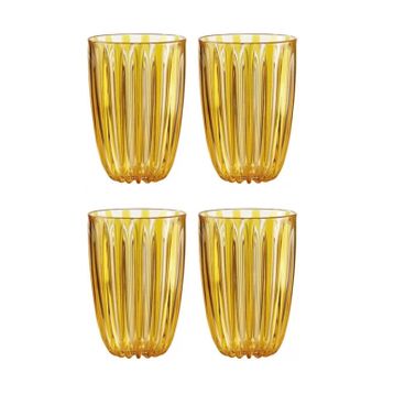 Guzzini Dolce Vita 4'lü 470 ml Amber Bardak