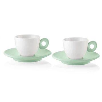 Guzzini Everyday 2'li Yeşil Espresso Fincanı