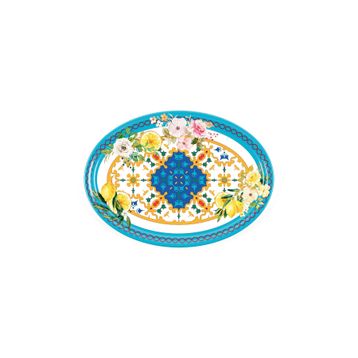 Guzzini Flower Lemon 50x36x3 cm Oval Tabak