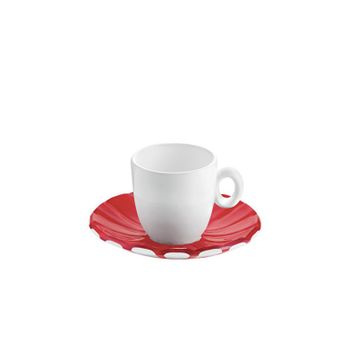 Guzzini Grace Kırmızı 2'li Espresso Takımı