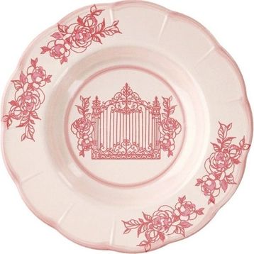 Guzzini Josephine 24 cm Pembe Çukur Tabak