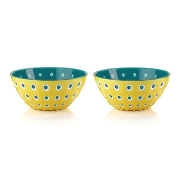 Guzzini Le Murrıne Sarı Mavi 12 cm 2'li Kase