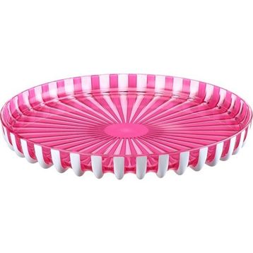 Guzzini Pin Up 31 cm Kırmızı Yuvarlak Tepsi