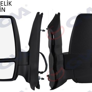 Gva 1032111 Transit 14 Elektrik Isıtmalı Sarı Sinyalli Desenli Konveks Sol Dış Dikiz Aynası