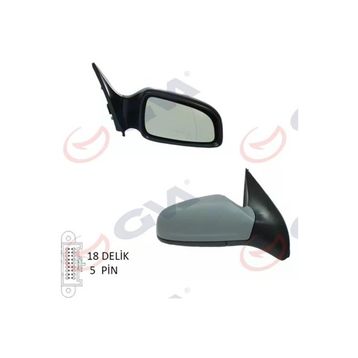 Gva 1090151 Astra H 04 Elektrik Isıtmalı Astarlı Konveks Sağ Dış Dikiz Aynası