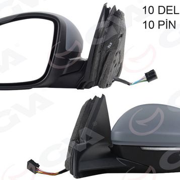 Gva 1090232 208 19 Corsa F 19 10H10P Sol Dış Dikiz Aynası