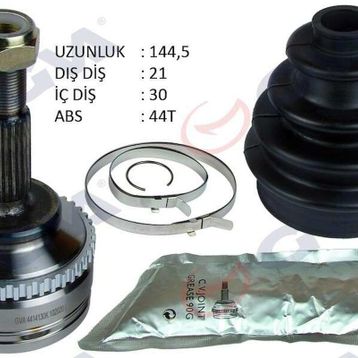 Gva 4414130K Clio II 98-05 Kangoo 98-08 1.5 Dci Absli 44 Diş 21X30x52.2 cm Dış Aks Kafası