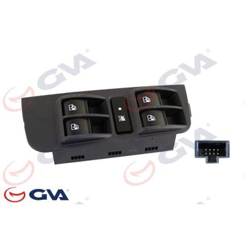 Gva 8029019 Linea Sol Ön Dış Dikiz Ayna Cam Açma Anahtarı