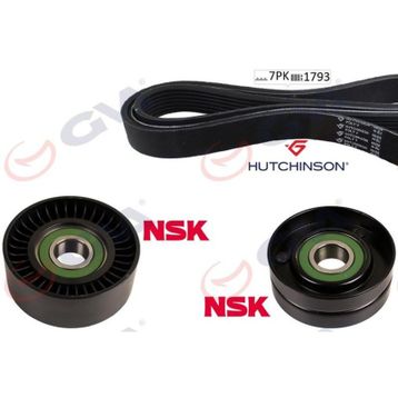 Gva K017PK1793 Master II 1.9-2.5 DCİ 02 Laguna II 1.9 DCİ-2.0 16V 02 Kütüksüz Alternatör Gergi Kiti