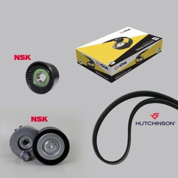 Gva K017PK1793 Master II 1.9-2.5 DCİ 02 Laguna II 1.9 DCİ-2.0 16V 02 Kütüksüz Alternatör Gergi Kiti
