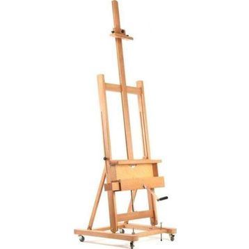 Gvn Art Museo E39 Paris Tekerlekli Kayın Şövale