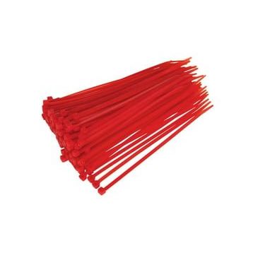 Gwest 3,6x150 mm 100'lü Kırmızı Kablo Bağı