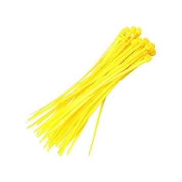 Gwest 3,6x250 mm 100'lü Sarı Kablo Bağı