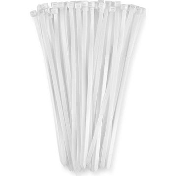 Gwest Beyaz 3.6x150 mm 100 Adet Kablo Bağı Plastik Cırt Kelepçe