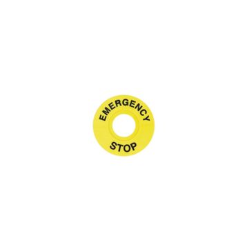 Gwest FD/60 60 mm 10 Adet Acil Stop Etiketi