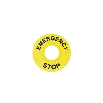 Gwest FD/60 60 mm 10 Adet Acil Stop Etiketi