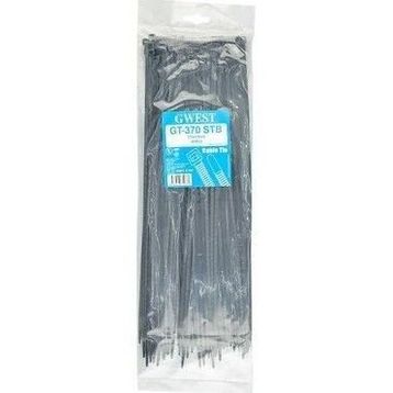 Gwest GT 370 STB 370x4.8 mm Siyah 100 Adet Kablo Bağı
