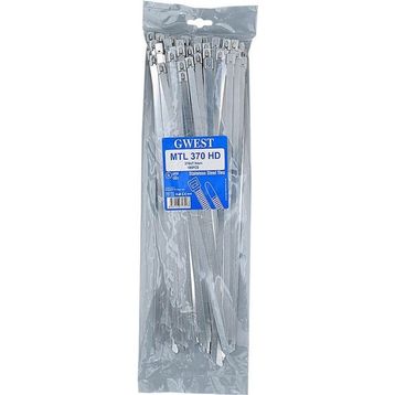 Gwest MTL 370 HD 370x7.9 mm 100 Adet Paslanmaz Çelik Kablo Bağı