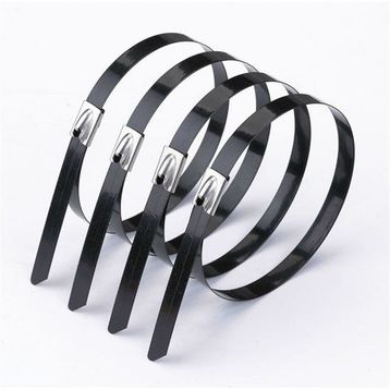 Gwest PVC MTL 200 HD 200x7.9 mm 100 Adet PVC Kaplı Metal Kablo Bağı