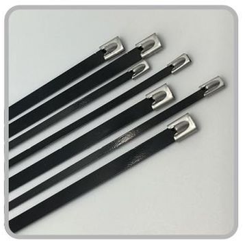 Gwest PVC MTL 260 ST 260x4.6 mm 100 Adet PVC Kaplı Paslanmaz Çelik Kablo Bağı