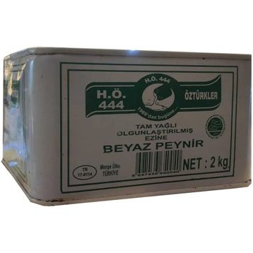 H.Ö 444 2 kg Tam Yağlı Olgunlaştırılmış Ezine Peyniri