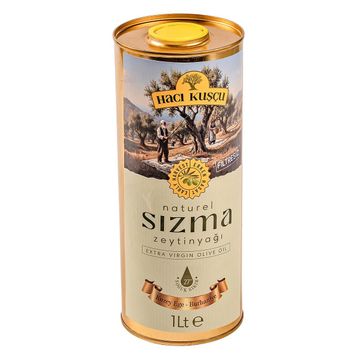 Hacı Kuşçu Zeytinyağı Erken Hasat 1 lt Naturel Sızma Zeytinyağı