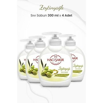 Hacı Şakir 300 ml Zeytinyağı Sıvı Sabun (12 adet)