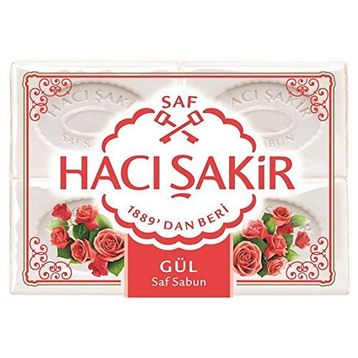 Hacı Şakir 4'lü Güllü Banyo Sabunu